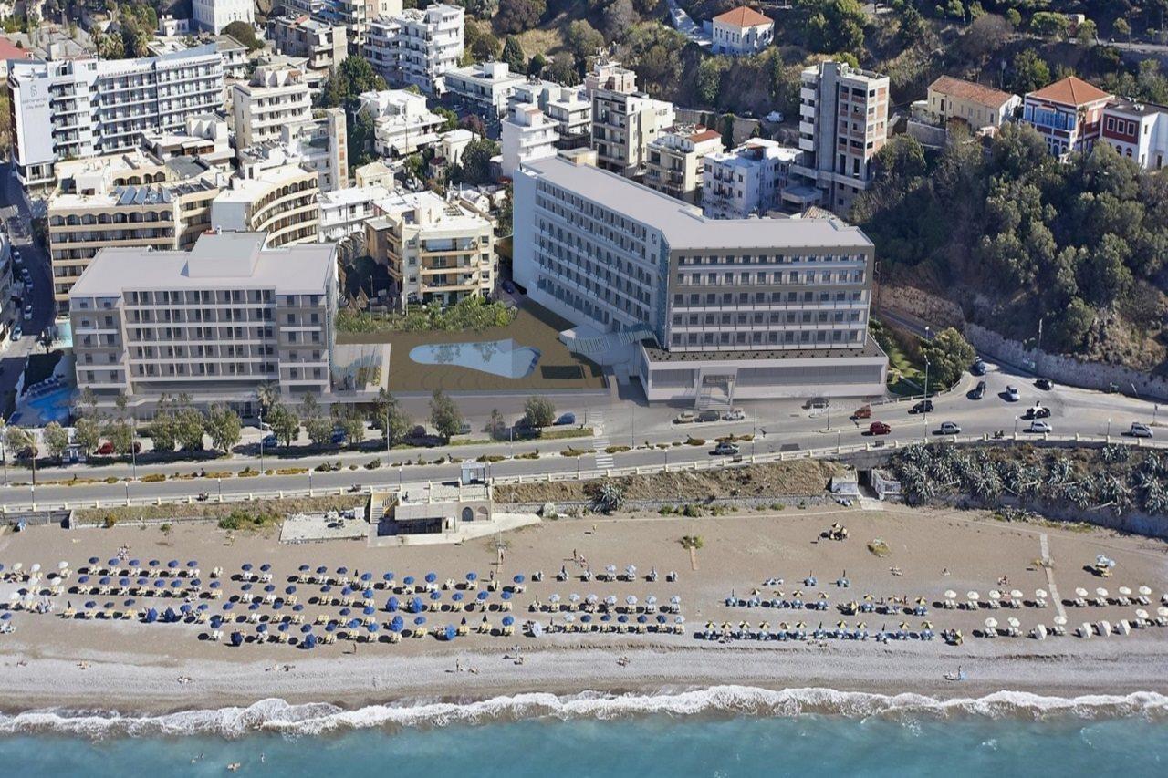 Hotel Belvedere Beach Rhodes City Eksteriør bilde