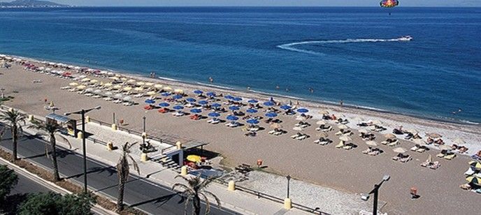 Hotel Belvedere Beach Rhodes City Eksteriør bilde